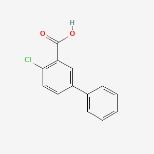 molecular formula C13H9ClO2 B1367883 2-クロロ-5-フェニル安息香酸 CAS No. 855207-59-9