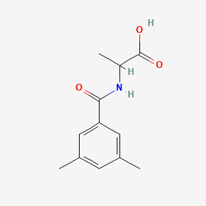 2-[(3,5-Dimethylphenyl)formamido]propanoic acid