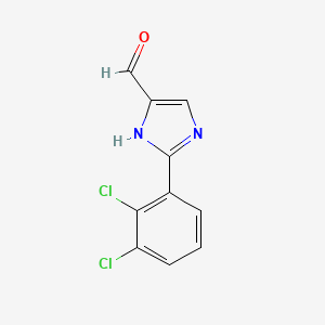 2-(2,3-Dichlorophenyl)-1H-imidazole-5-carbaldehyde