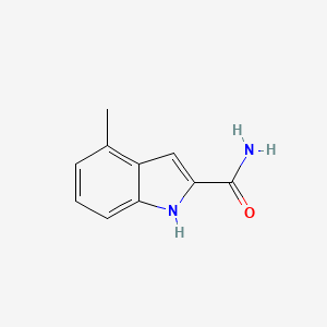 4-methyl-1H-indole-2-carboxamide