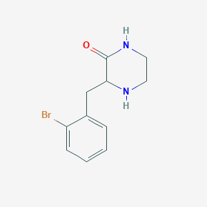 3-(2-Bromo-benzyl)-piperazin-2-one