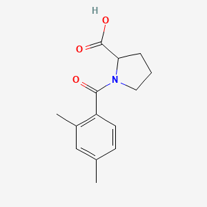 1-(2,4-Dimethylbenzoyl)pyrrolidine-2-carboxylic acid