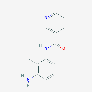 N-(3-Amino-2-methylphenyl)nicotinamide
