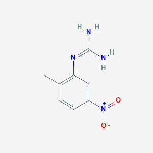 molecular formula C8H10N4O2 B136797 2-Methyl-5-nitrophenylguanidine CAS No. 152460-07-6