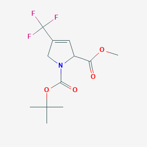 Methyl (S)-1-Boc-4-(trifluoromethyl)-2,5-dihydropyrrole-2-carboxylate