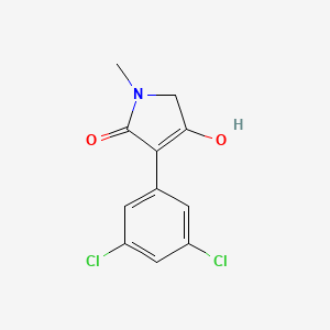 3-(3,5-Dichlorophenyl)-4-hydroxy-1-methyl-1H-pyrrol-2(5H)-one