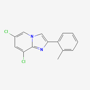 6,8-Dichloro-2-(o-tolyl)imidazo[1,2-a]pyridine