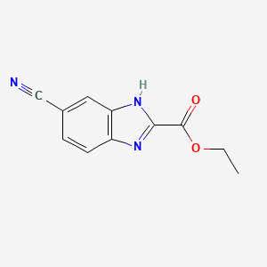 Ethyl 5-Cyanobenzimidazole-2-carboxylate