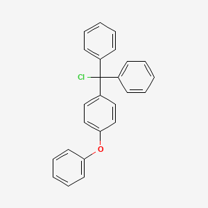 (Chloro(4-phenoxyphenyl)methylene)dibenzene