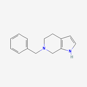 6-Benzyl-4,5,6,7-tetrahydro-1H-pyrrolo[2,3-c]pyridine