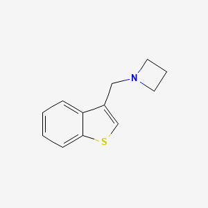 1-(Benzo[b]thiophen-3-ylmethyl)azetidine