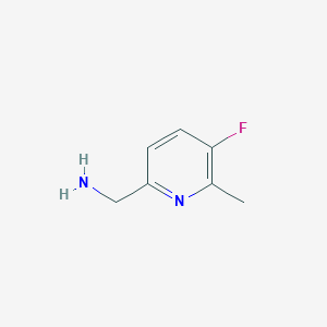 (5-Fluoro-6-methylpyridin-2-YL)methanamine