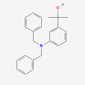 2-(3-(Dibenzylamino)phenyl)propan-2-ol