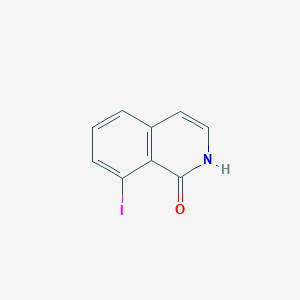 molecular formula C9H6INO B13680566 8-Iodoisoquinolin-1(2H)-one 