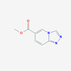 molecular formula C8H7N3O2 B13680861 Methyl [1,2,4]triazolo[4,3-a]pyridine-6-carboxylate 