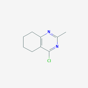 molecular formula C9H11ClN2 B1368092 4-氯-2-甲基-5,6,7,8-四氢喹唑啉 CAS No. 90561-38-9