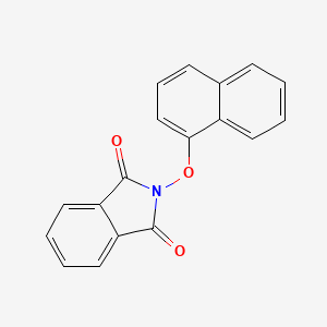 molecular formula C18H11NO3 B13680967 2-(1-Naphthyloxy)isoindoline-1,3-dione 