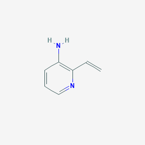 molecular formula C7H8N2 B1368110 2-乙烯基吡啶-3-胺 CAS No. 267875-96-7