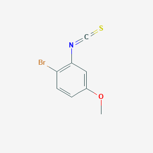 molecular formula C8H6BrNOS B13681278 2-Bromo-5-methoxyphenyl Isothiocyanate 