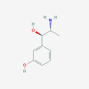 B1368164 3-[(1R,2R)-2-amino-1-hydroxypropyl]phenol CAS No. 21480-43-3