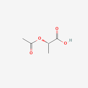 molecular formula C5H8O4 B1368166 (S)-(-)-2-乙酰氧基丙酸 CAS No. 6034-46-4