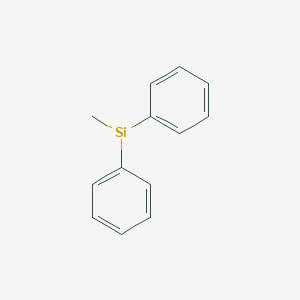 molecular formula C13H13Si B1368167 甲基二苯基硅烷 CAS No. 776-76-1