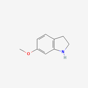 molecular formula C9H11NO B1368176 6-甲氧基吲哚 CAS No. 7556-47-0
