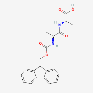molecular formula C21H22N2O5 B1368208 Fmoc-丙氨酸-丙氨酸-OH CAS No. 87512-31-0