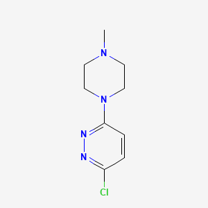 molecular formula C9H13ClN4 B1368221 3-Chloro-6-(4-methylpiperazin-1-yl)pyridazine CAS No. 27464-17-1