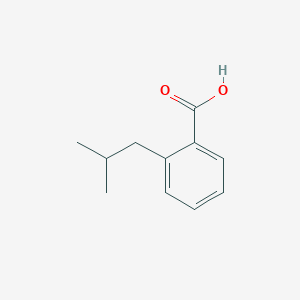 molecular formula C11H14O2 B1368259 2-(2-甲基丙基)苯甲酸 CAS No. 100058-55-7