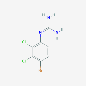 1-(4-Bromo-2,3-dichlorophenyl)guanidine