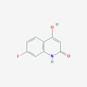 7-fluoro-4-hydroxyquinolin-2(1H)-one