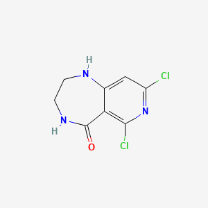 6,8-Dichloro-3,4-dihydro-1H-pyrido[4,3-e][1,4]diazepin-5(2H)-one