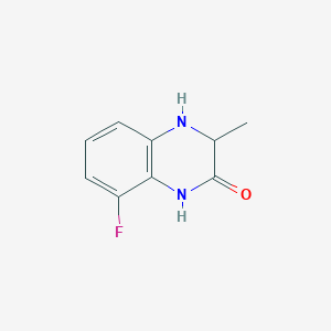 8-Fluoro-3-methyl-3,4-dihydroquinoxalin-2(1H)-one