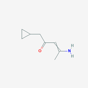 4-Amino-1-cyclopropyl-3-penten-2-one