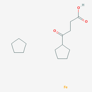 (3-Carboxy-1-oxopropyl)ferrocene