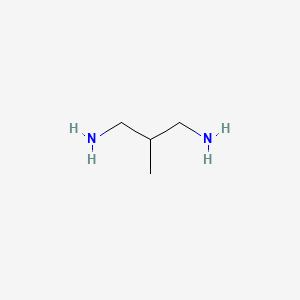 molecular formula C4H12N2 B1368332 2-甲基丙烷-1,3-二胺 CAS No. 2400-78-4