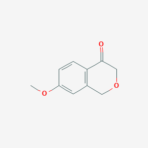 molecular formula C10H10O3 B1368342 7-Methoxyisochroman-4-one CAS No. 54212-34-9