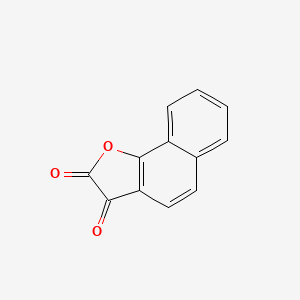 molecular formula C12H6O3 B13683890 Naphtho[1,2-b]furan-2,3-dione 