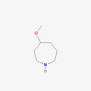molecular formula C7H15NO B1368403 4-甲氧基氮杂环庚烷 CAS No. 1071594-49-4