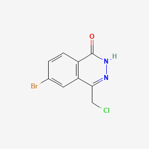 6-Bromo-4-(chloromethyl)phthalazin-1(2H)-one