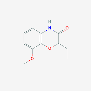 2-Ethyl-8-methoxy-2H-benzo[b][1,4]oxazin-3(4H)-one