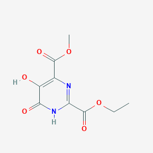 2-Ethyl 4-Methyl 5,6-Dihydroxypyrimidine-2,4-dicarboxylate