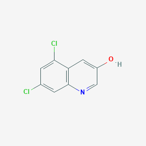 5,7-Dichloroquinolin-3-OL