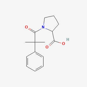 N-(2-Methyl-2-phenylpropanoyl)-L-proline