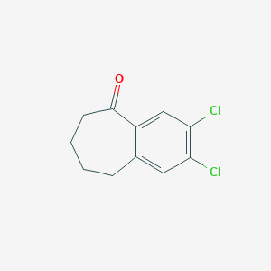 2,3-Dichloro-6,7,8,9-tetrahydro-5H-benzo[7]annulen-5-one