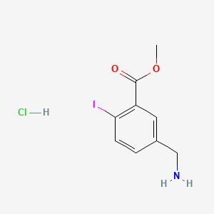 Methyl 5-(Aminomethyl)-2-iodobenzoate Hydrochloride