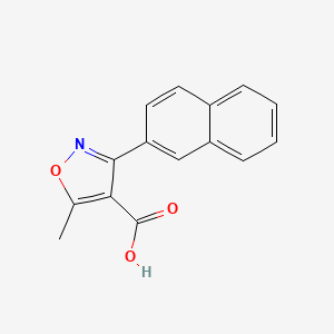 5-Methyl-3-(2-naphthyl)isoxazole-4-carboxylic Acid