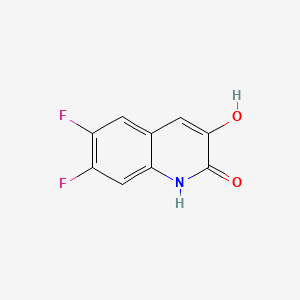 6,7-Difluoro-3-hydroxyquinolin-2(1H)-one