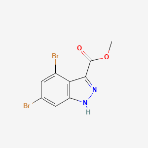 Methyl 4,6-dibromo-1H-indazole-3-carboxylate